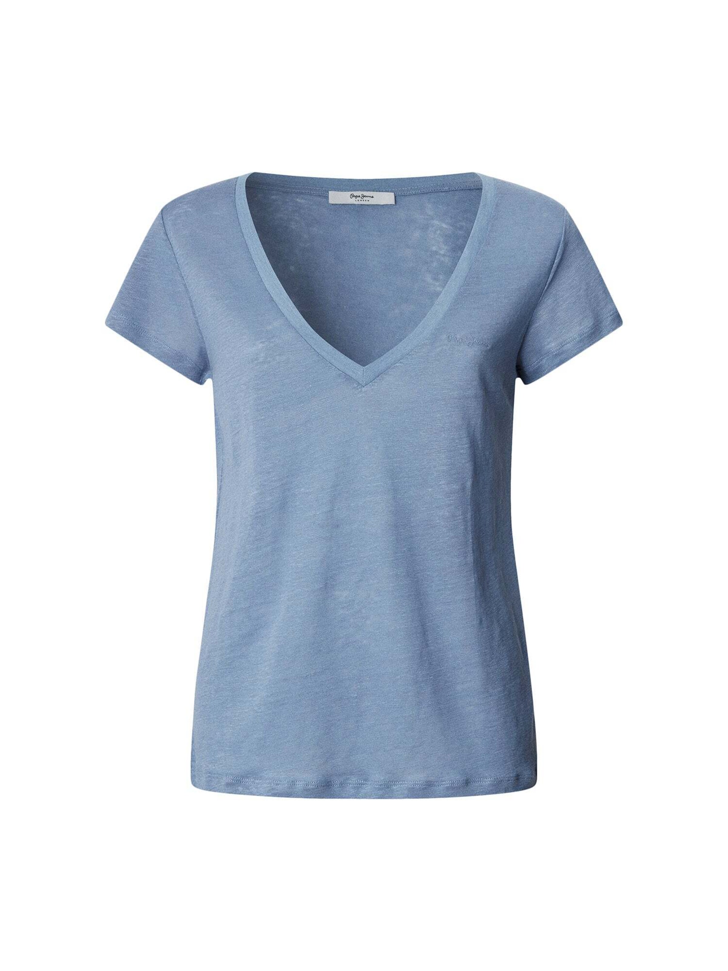 Pepe Jeans T-Shirt 'Megan' in Blau: Vorderseite