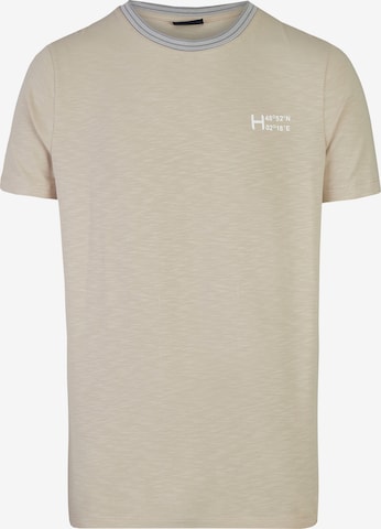 HECHTER PARIS T-Shirt in Beige: predná strana