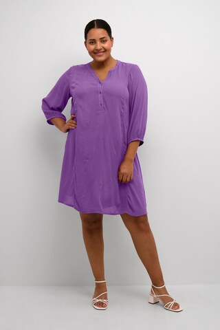 KAFFE CURVE Dress 'Louisa' in Purple