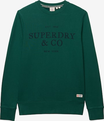 žalia Superdry & Co Megztinis be užsegimo '1954 COMPANY': priekis