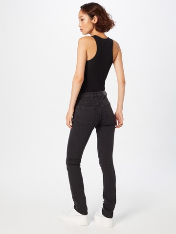 ESPRIT Slimfit Jeans i svart