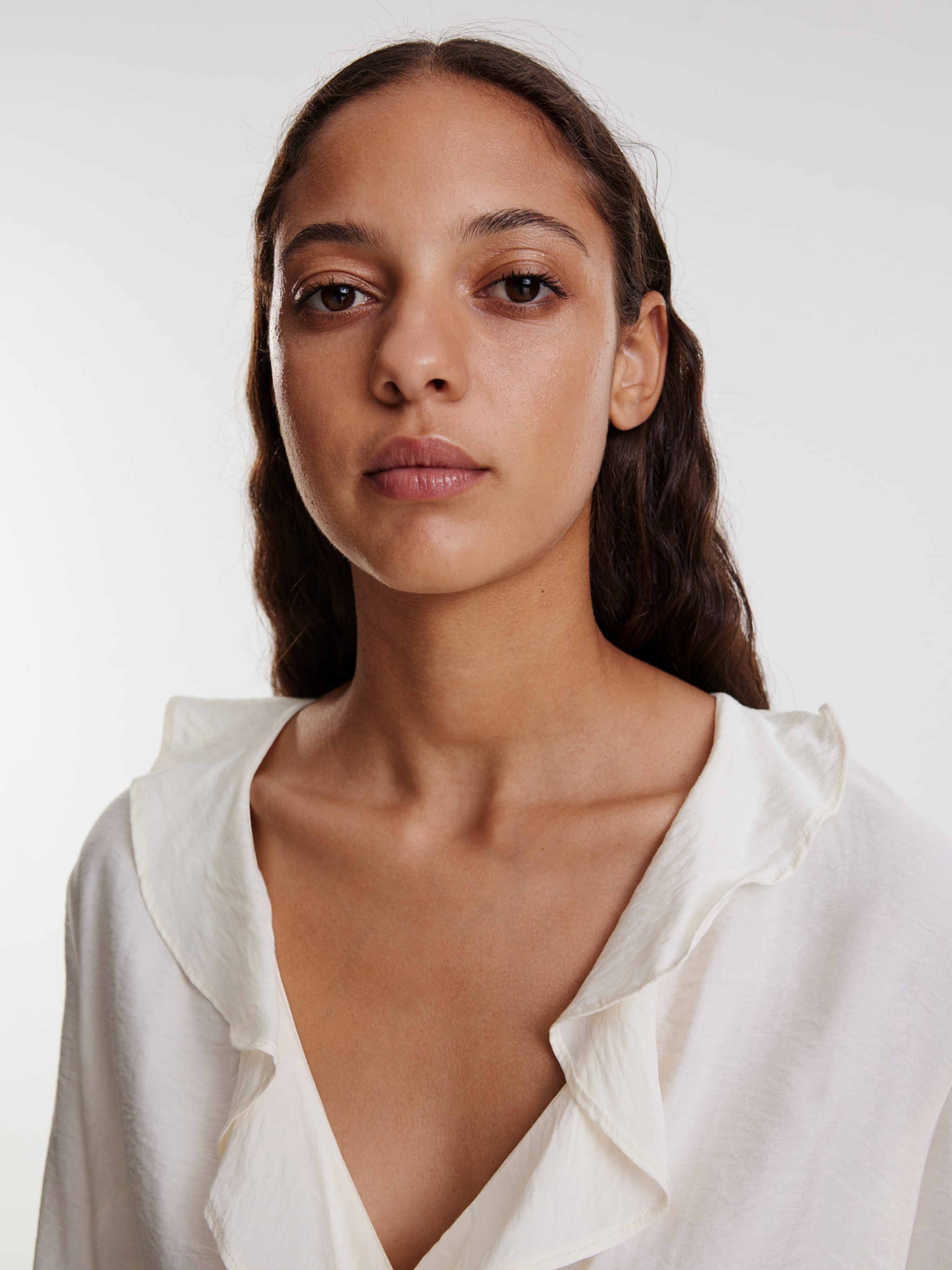 EDITED Produits Chemisier 'Skyler' blanc cassé