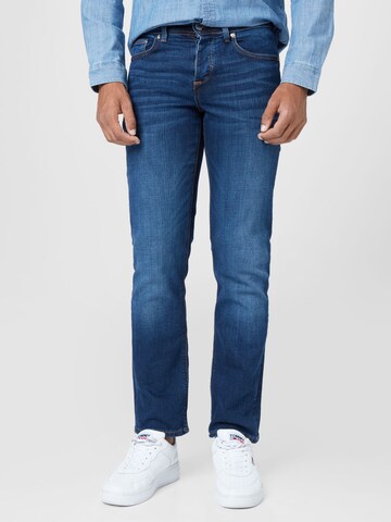 Regular Jeans 'ROSEBUD' de la River Island pe albastru: față