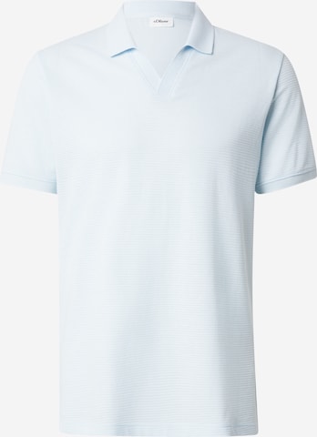 s.Oliver Poloshirt in Blau: Vorderseite