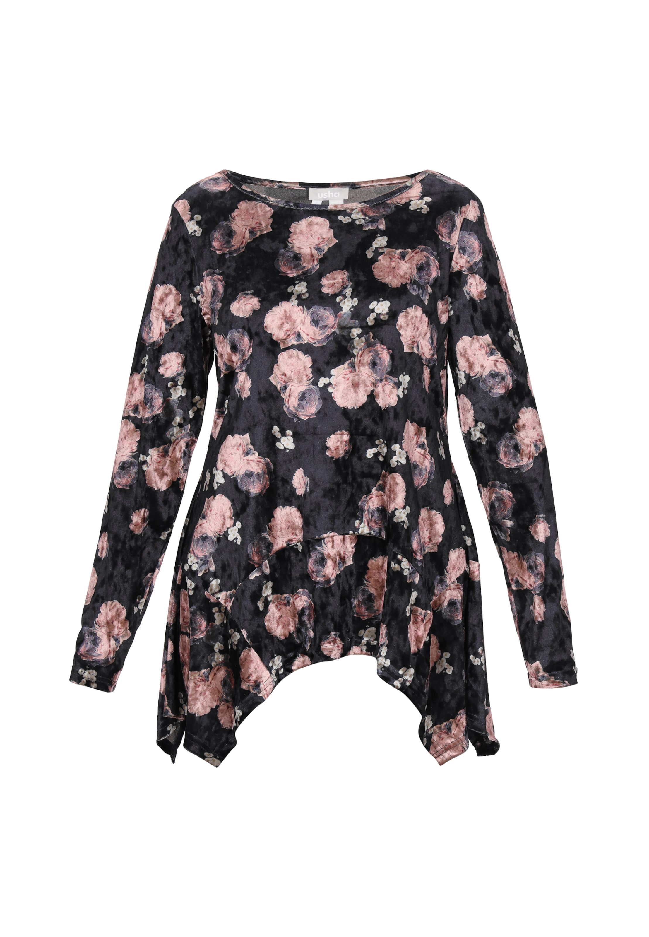 Usha Pluus, värv must: eest vaates