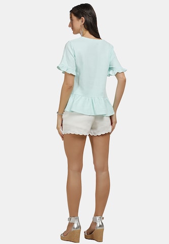 IZIA Blouse in Blauw