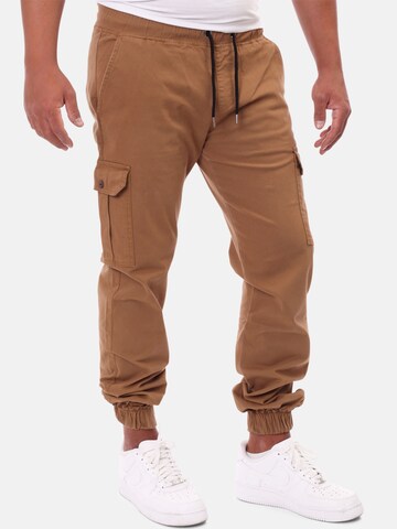 Reslad Regular Cargo Pants 'RS2084' in Beige