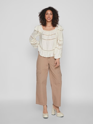 VILA Bluse 'Lucia' i beige