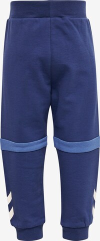 Hummel Tapered Broek in Blauw