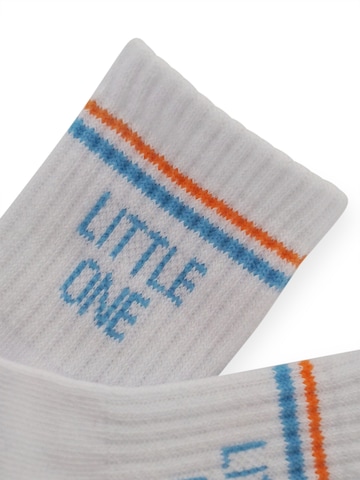Pippa & Piet Socks 'Little One' in White