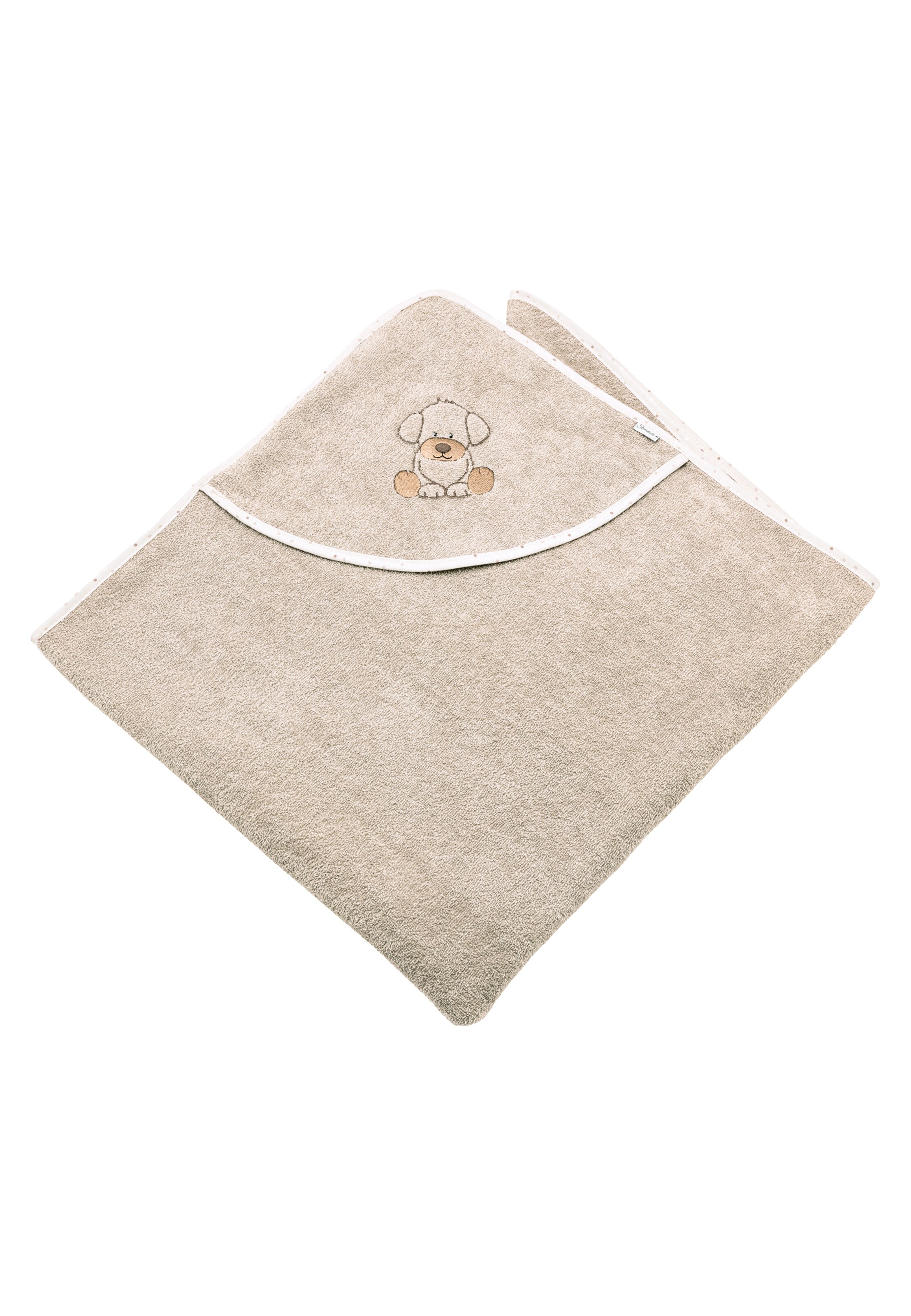 STERNTALER Duschtuch '100x100 Lucky' in Beige: Vorderseite