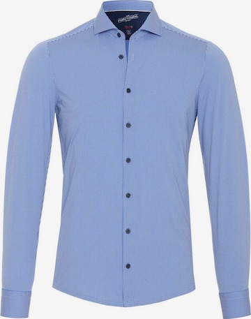 PURE Overhemd in Blauw: voorkant