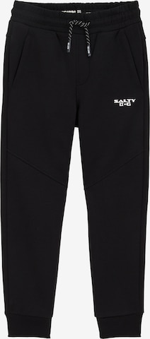 juoda WE Fashion Standartinis Kelnės: priekis