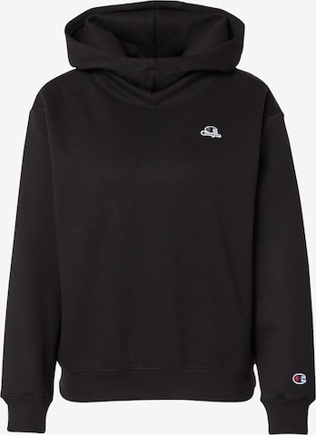 Champion Authentic Athletic Apparel Sweatshirt in Zwart: voorkant