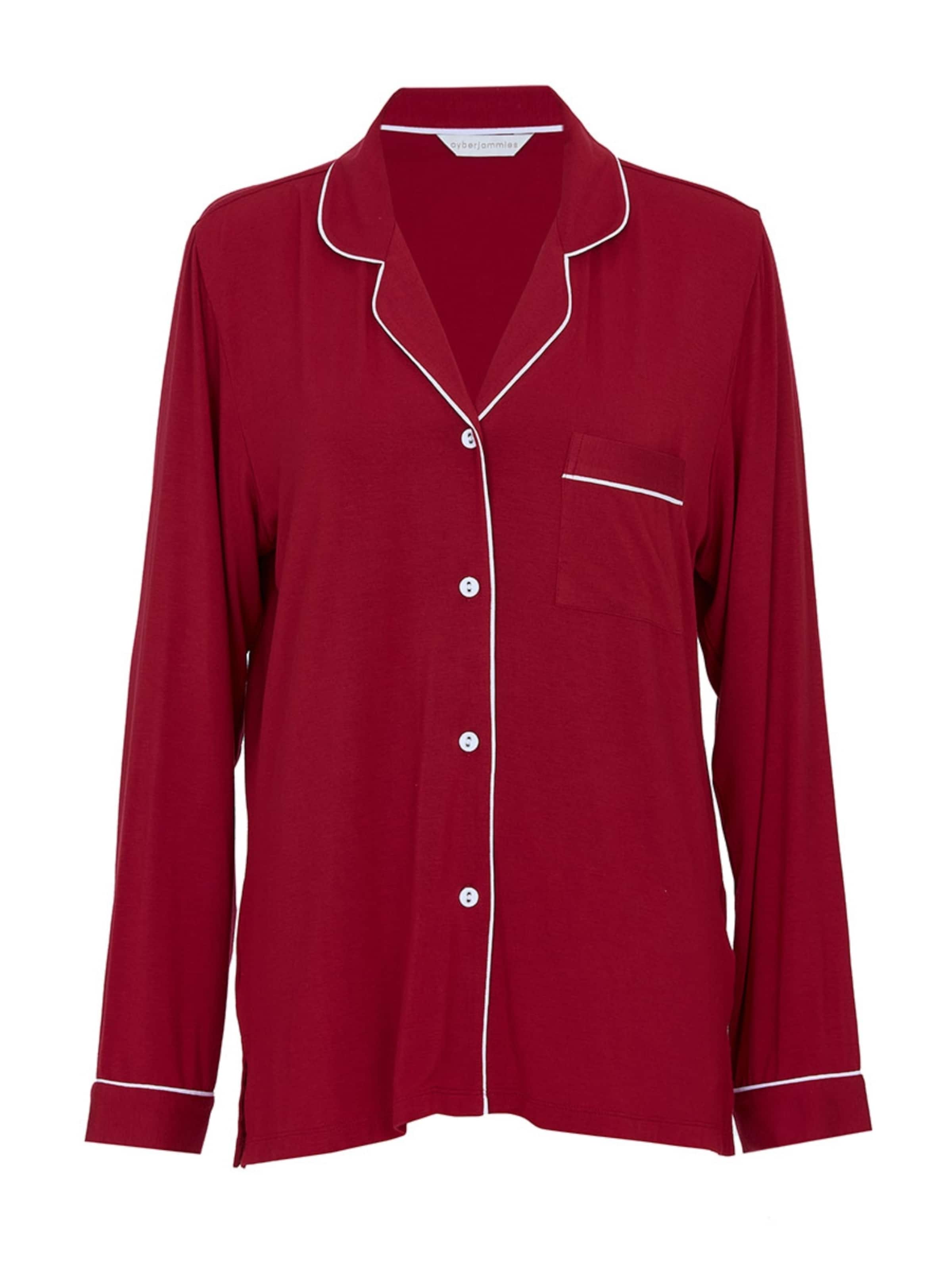 Chemise de nuit Cyberjammies en rouge : devant