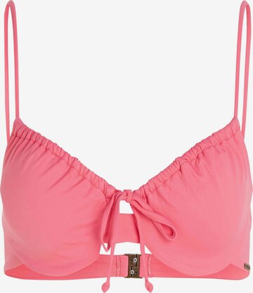 O'NEILL - Balconet Top de bikini 'Avalon Wire' en rosa: frente