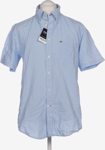 TOMMY HILFIGER Button Up Shirt in L in Blue: front
