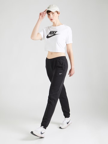 Effilé Pantalon Nike Sportswear en noir