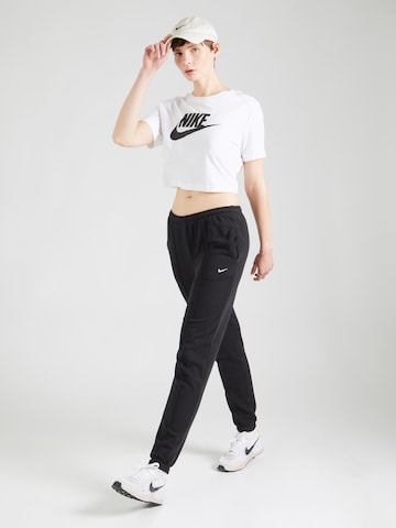 Nike Sportswear Tapered Trousers in Black