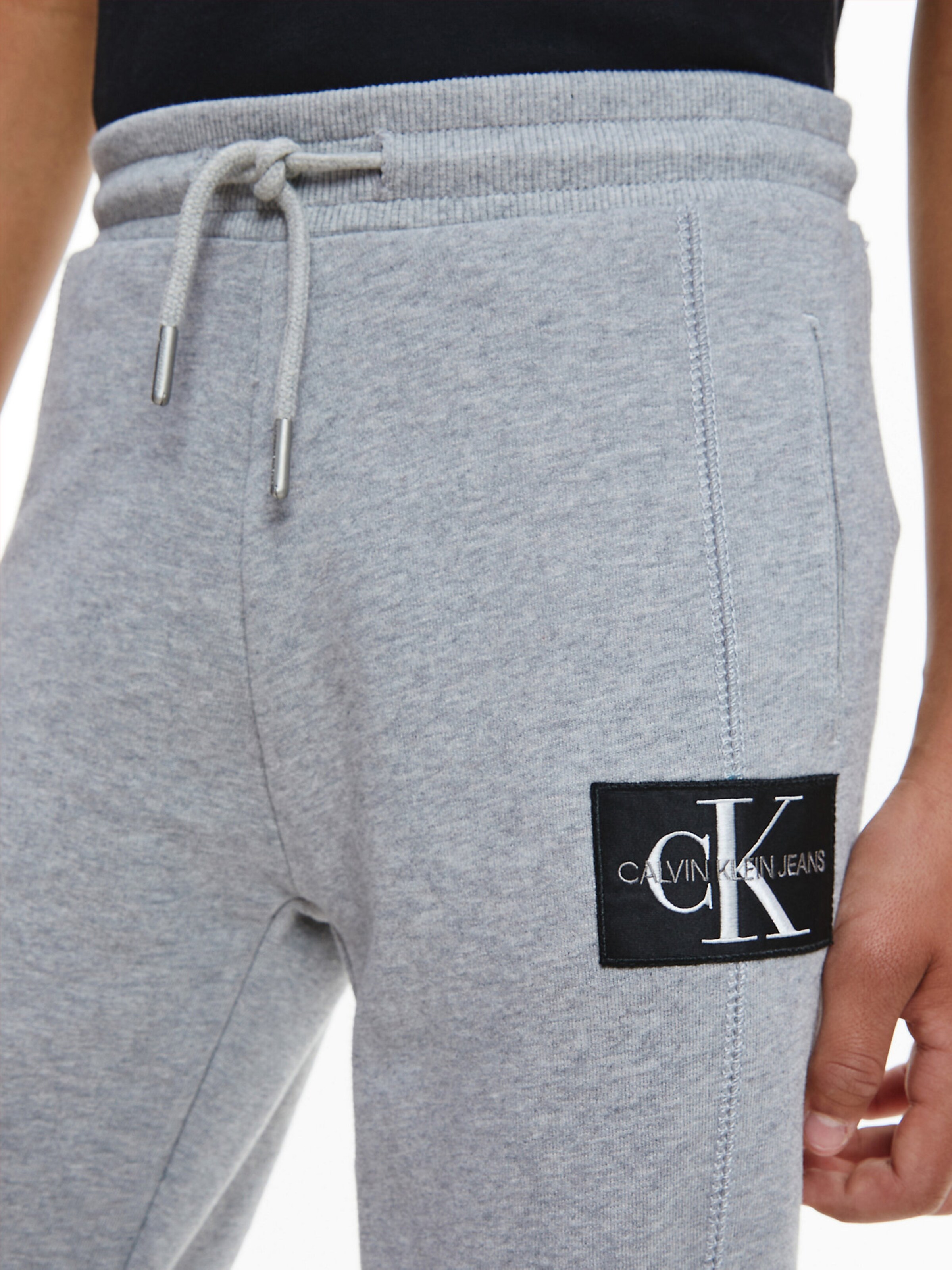 Kinder Teens (Gr. 140-176) Calvin Klein Jeans Hose in Graumeliert - RA99442 Kinder Teens (Gr. 140-176) Calvin Klein Jeans Hose in Graumeliert - RA99442