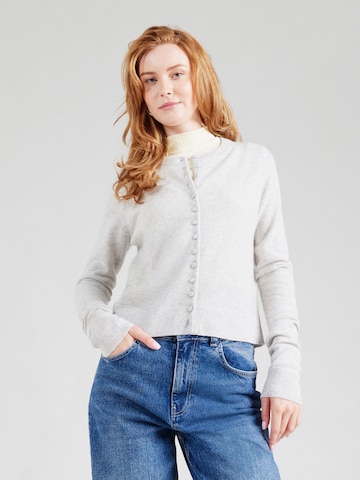 Pure Cashmere NYC Πλεκτή ζακέτα σε γκρι: μπροστά