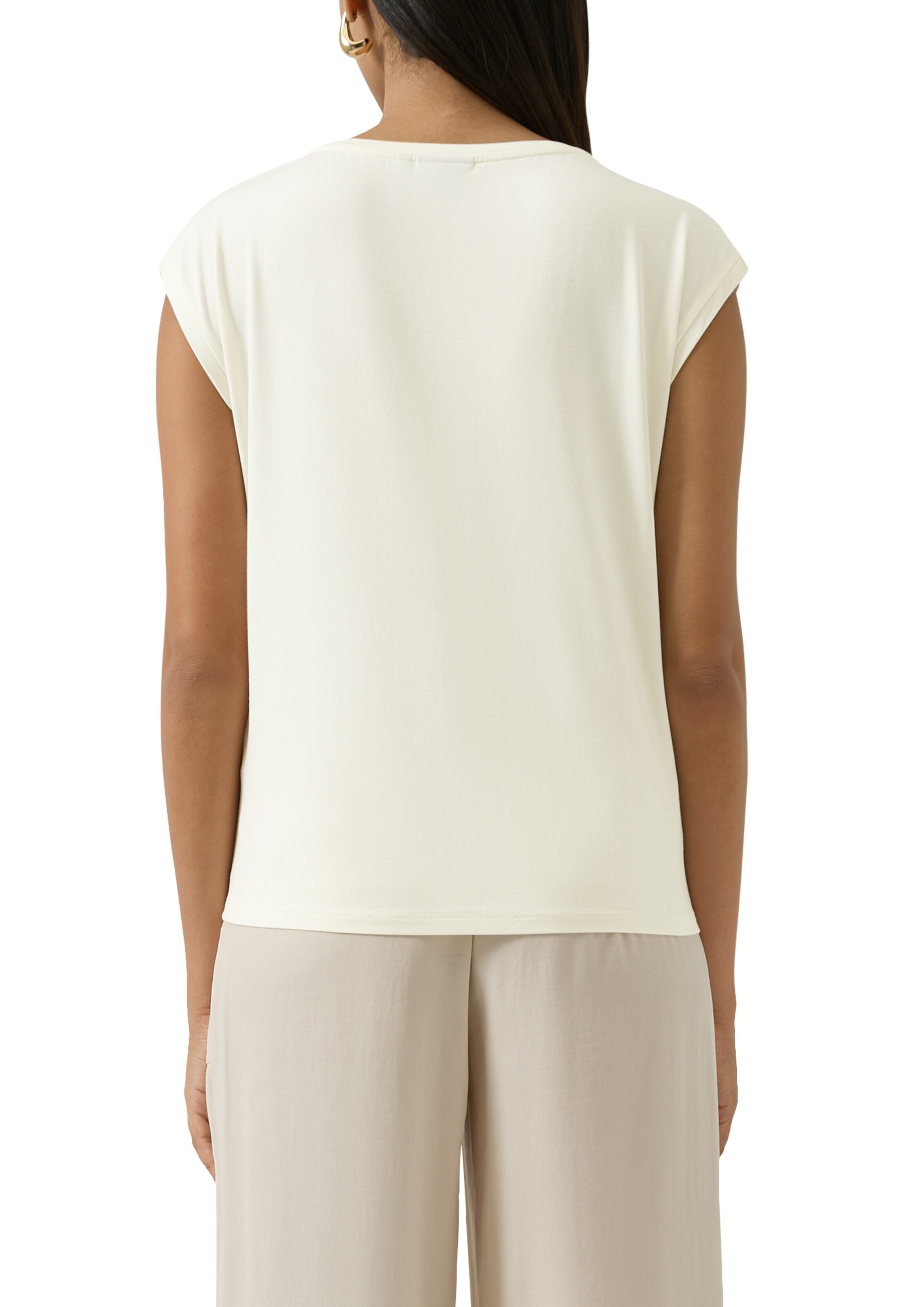 s.Oliver BLACK LABEL Shirt in Beige