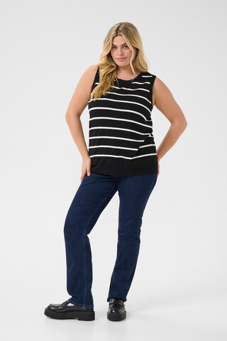 KAFFE CURVE - Jersey 'Lizzy' en negro