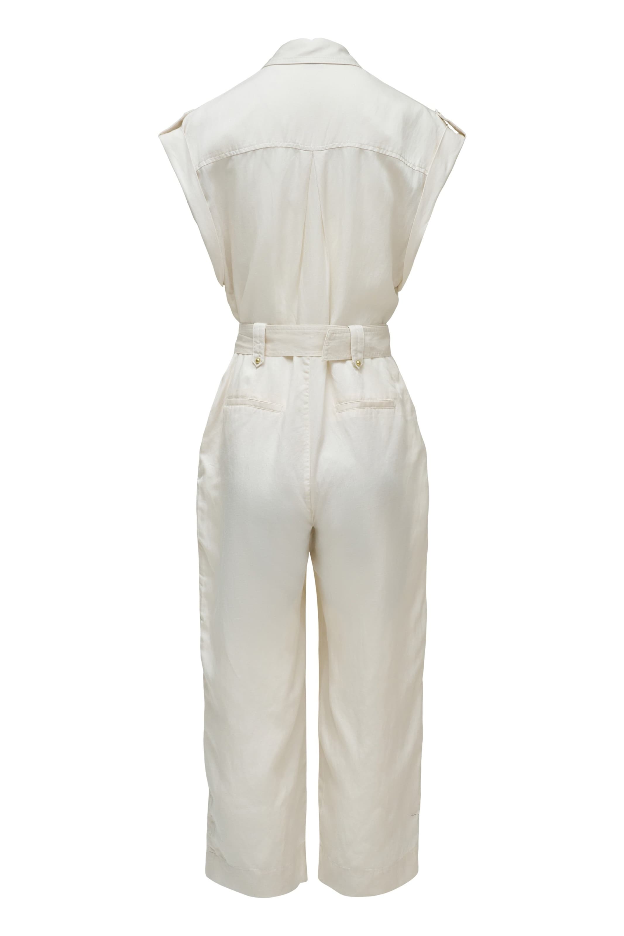 Salsa Jeans Jumpsuit in Beige: front
