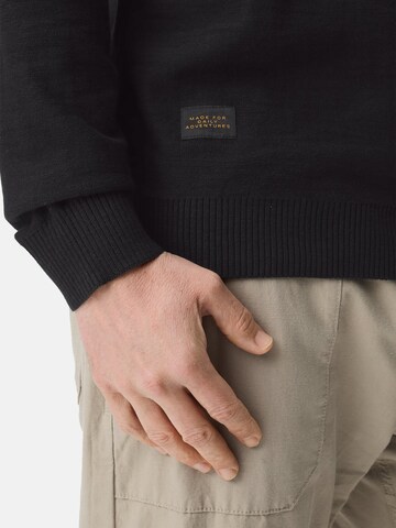 CAMEL ACTIVE Sweater in Black