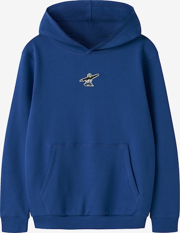 Sweat 'NKMNEO' NAME IT en bleu : devant