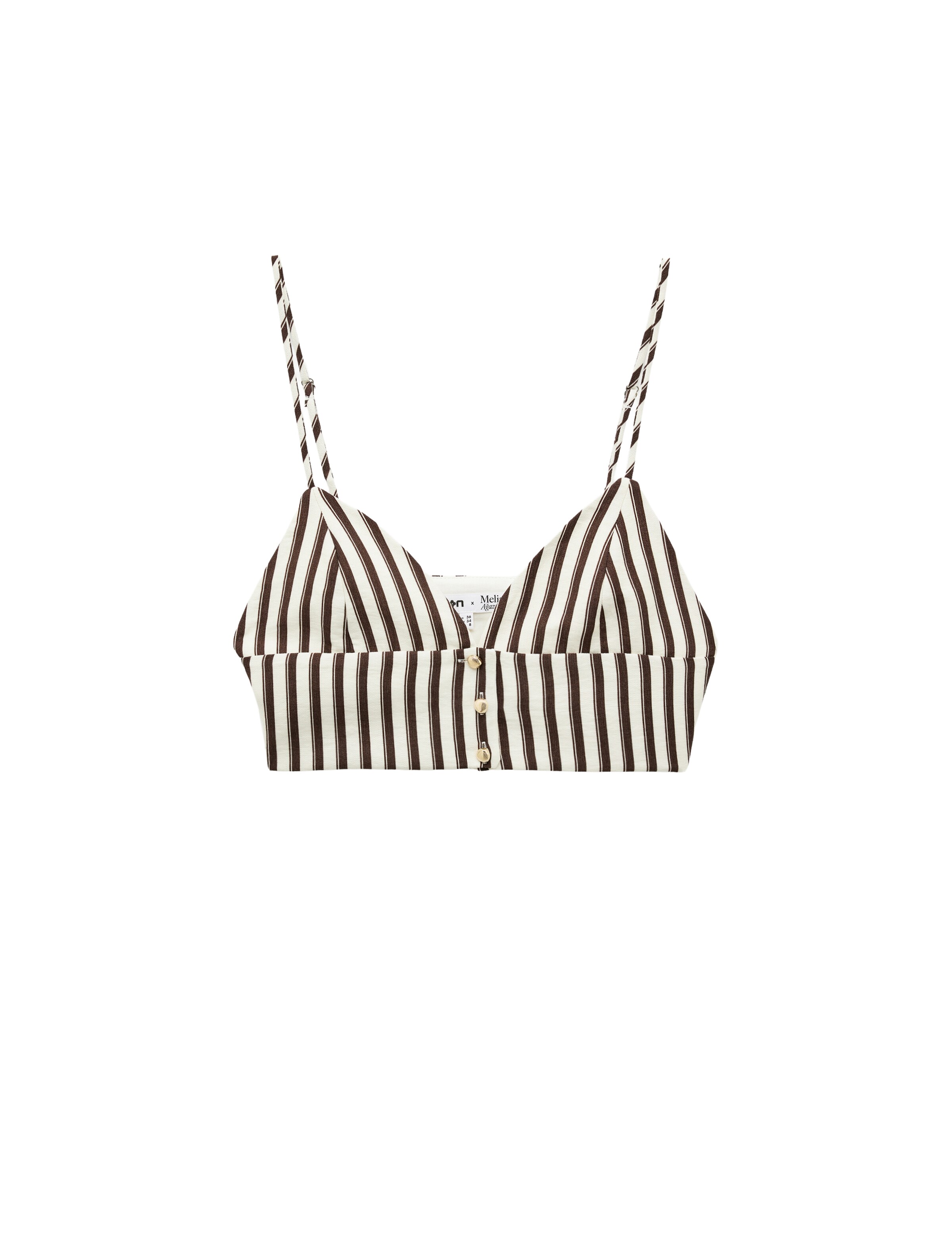 Koton Top in Brown: front