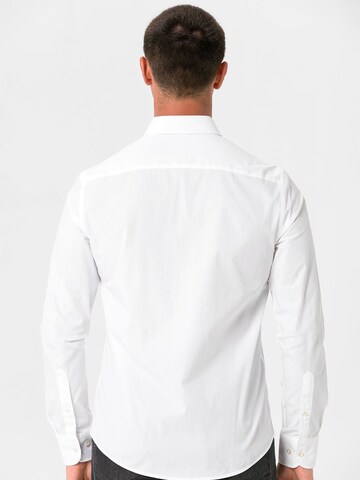 By Diess Collection Slim fit Overhemd in Wit