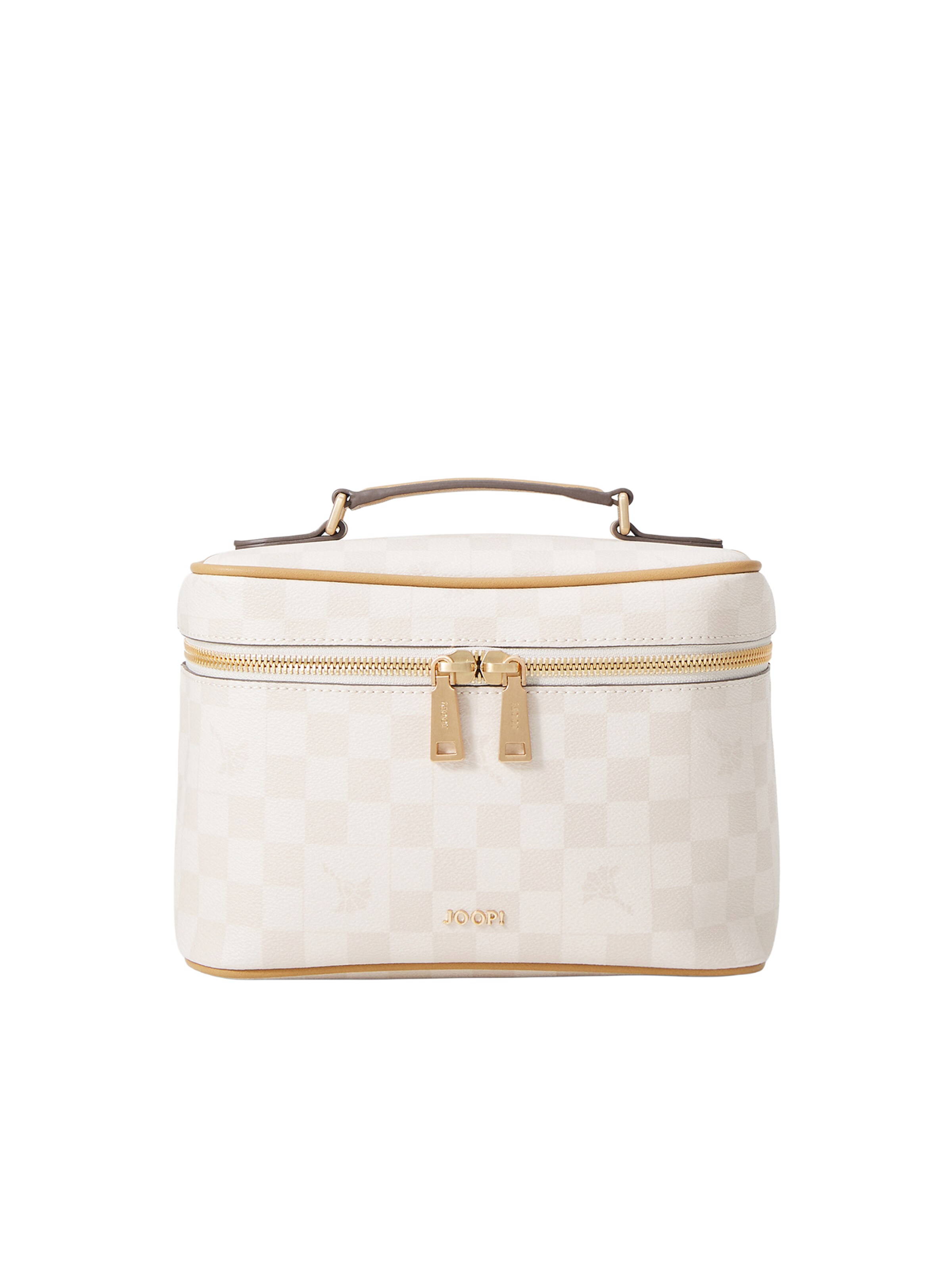 JOOP! Kosmetiikkalaukku 'Flora' värissä beige: etupuoli