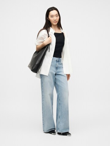 KARL LAGERFELD JEANS Bő szár Farmer - kék