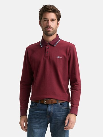 T-Shirt TOM TAILOR en rouge : devant