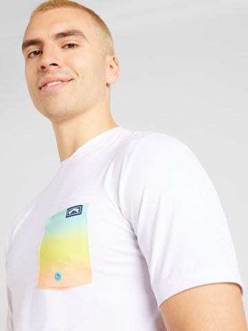 BILLABONG - Camiseta funcional 'TEAM' en blanco