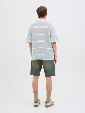 Pull-over 'JORSUMMER' JACK & JONES en bleu