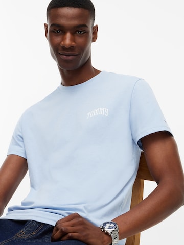 mėlyna Tommy Jeans Marškinėliai