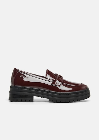 s.Oliver Chaussure basse en 36 en bordeaux, Vue avec produit