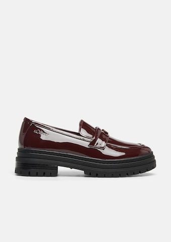 Chaussure basse s.Oliver en rouge : devant