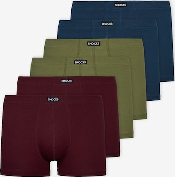 SNOCKS Boxershorts in Blau: predná strana