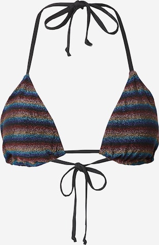 BeckSöndergaard Triangle Bikini top 'Disca Bel' in Mixed colours: front