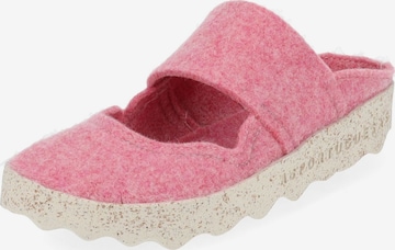 Asportuguesas Mules in Pink: front