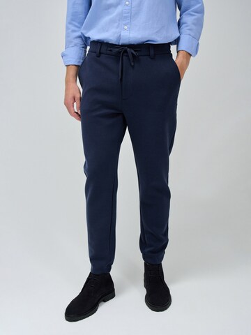 Salsa Jeans Slim fit Chino trousers in Blue: front