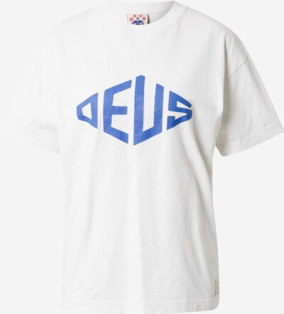 kék / fehér DEUS EX MACHINA Póló 'Recreation', Termék nézet