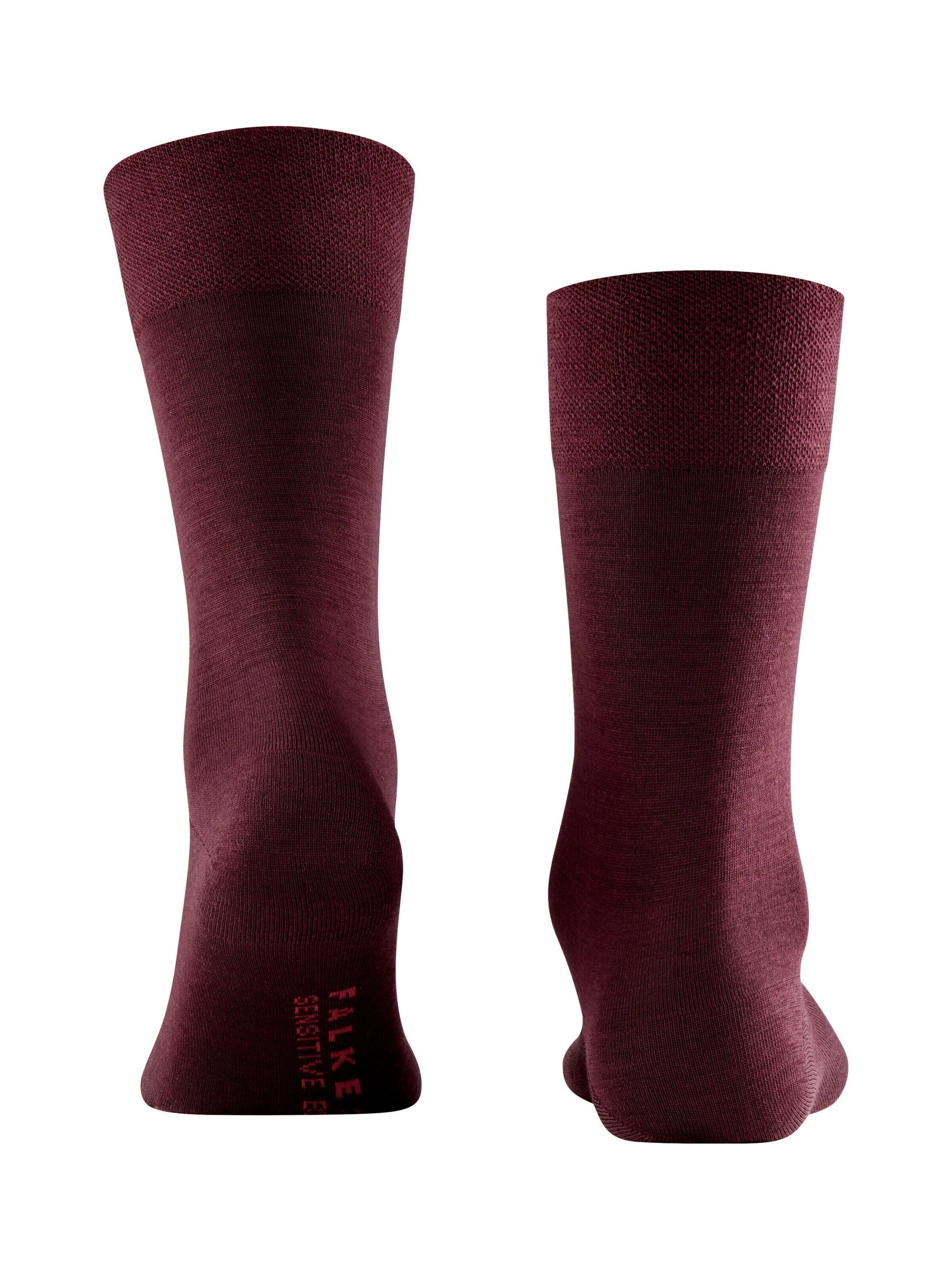 FALKE Socken 'Sensitive Berlin'‌‌‌‌‌‌‌‌‌ in Rot