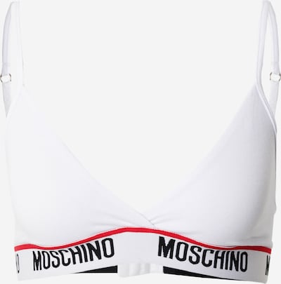 Moschino Underwear BH in rot / schwarz / weiß, Produktansicht