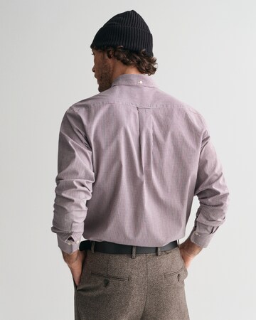 GANT Regular Fit Businesshemd in Rot