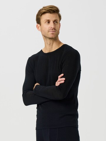 TWO SOON Shirt in Zwart: voorkant