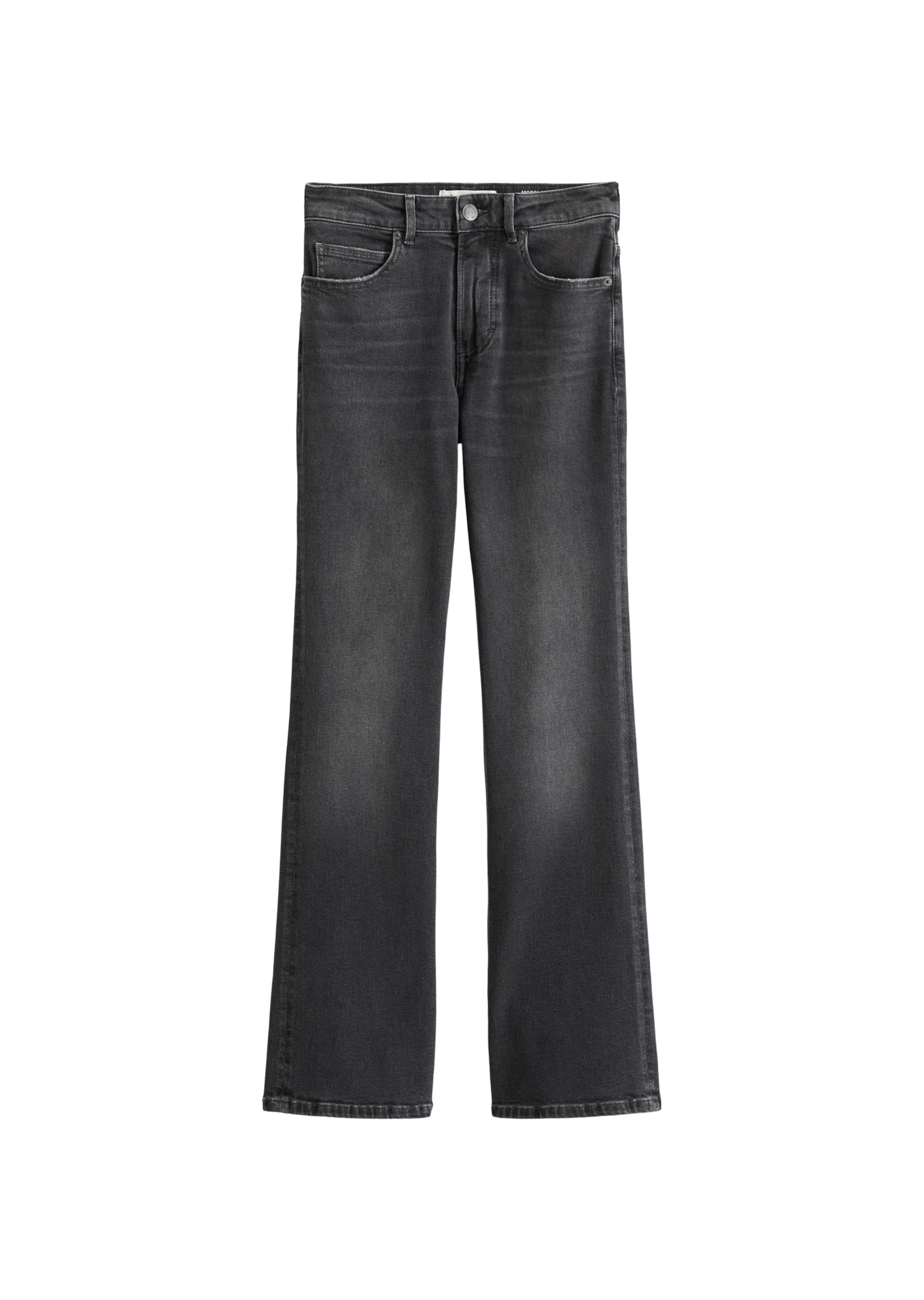 Marc O'Polo Flared Jeans 'Kiruna' in Grey: front
